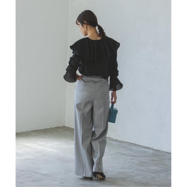 ノーブル（Noble）/《追加》ブライトシアーフリルブラウス