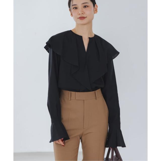 ノーブル（Noble）/《追加》ブライトシアーフリルブラウス