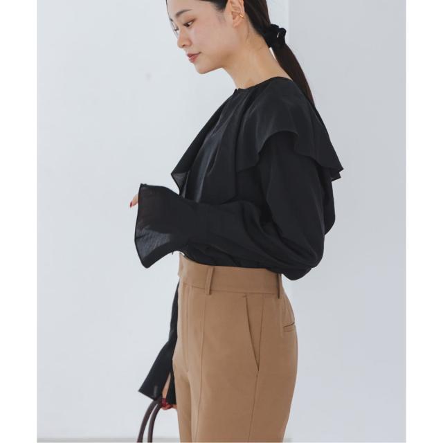 ノーブル（Noble）/《追加》ブライトシアーフリルブラウス