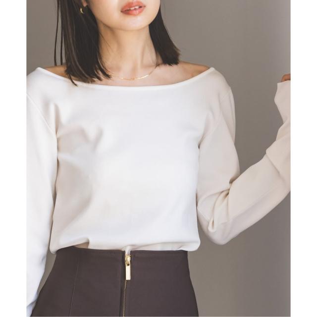 ノーブル（Noble）/デコルテロングスリーブニットの通販はau PAY