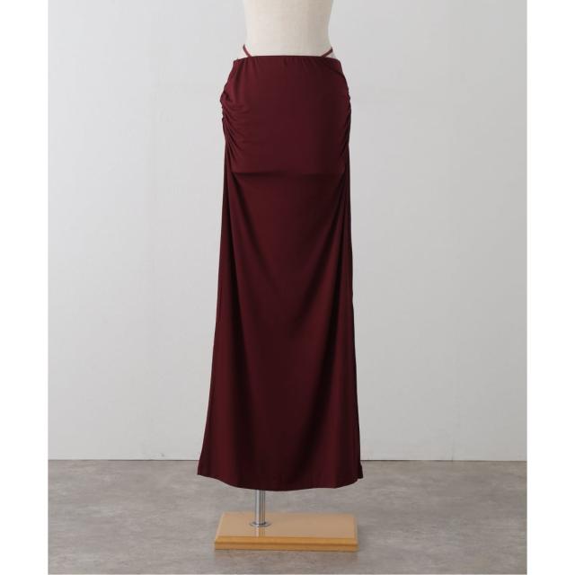 ノーブル（Noble）/determ/デターム Double−Strap Waist Maxiskirt