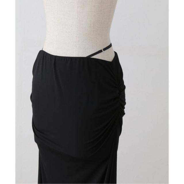 ノーブル（Noble）/determ/デターム Double−Strap Waist Maxiskirt