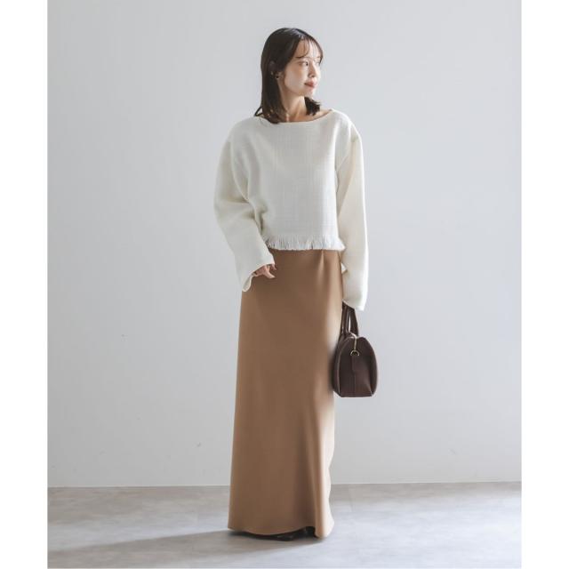 ノーブル（Noble）/《追加》ツイードショートトップス