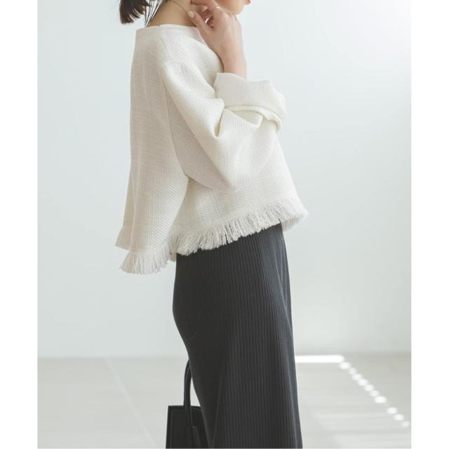 ノーブル（Noble）/《追加》ツイードショートトップス