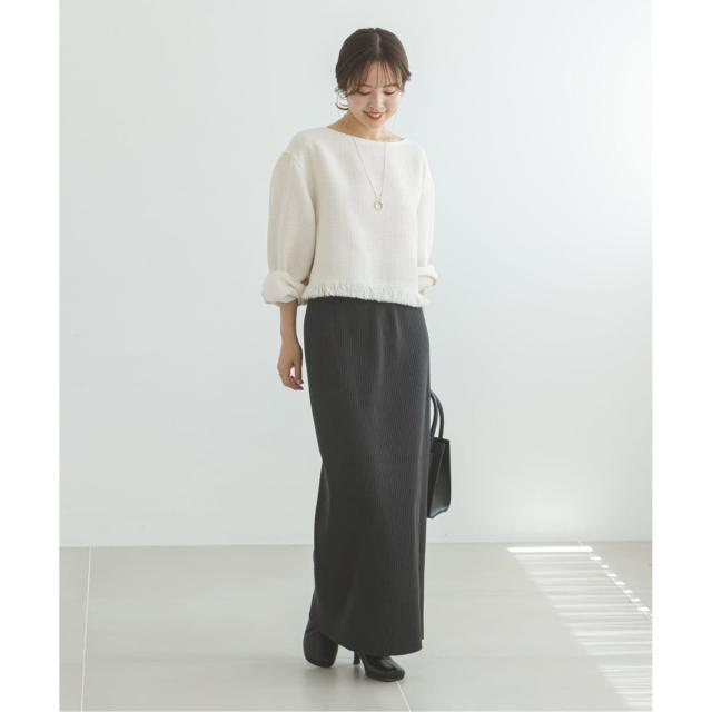 ノーブル（Noble）/《追加》ツイードショートトップス