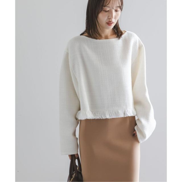 ノーブル（Noble）/《追加》ツイードショートトップス