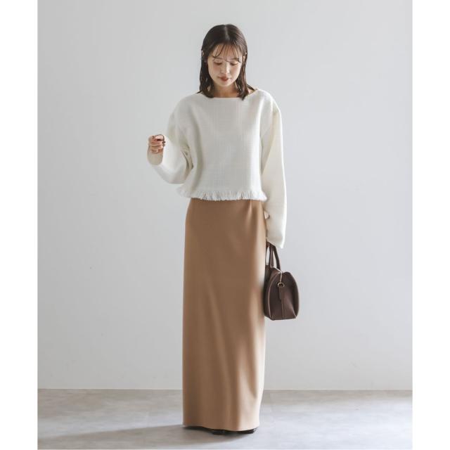 ノーブル（Noble）/《追加》ツイードショートトップス