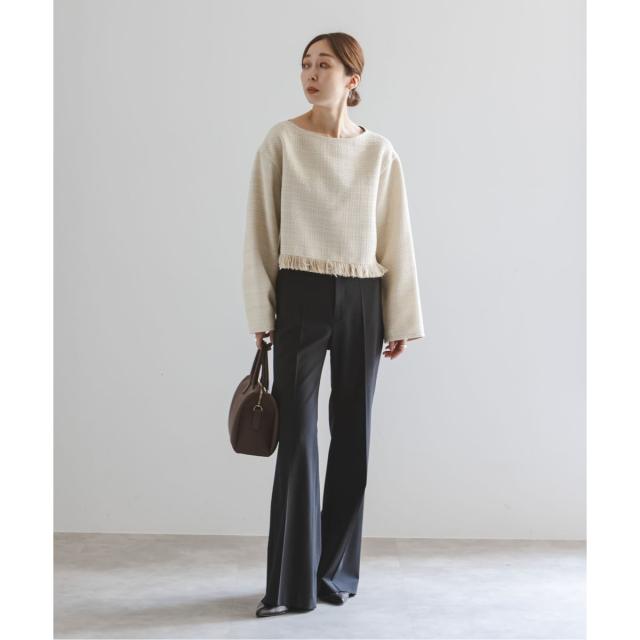 ノーブル（Noble）/《追加》ツイードショートトップス