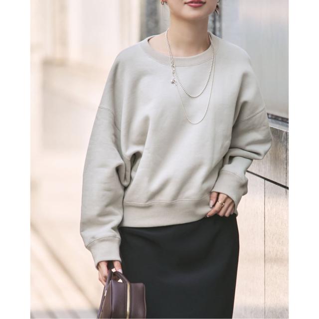 ノーブル（Noble）/《追加》ナッピングオーバーニュアンススウェット