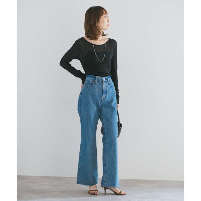 ノーブル（Noble）/《追加4》シアーテレコロングスリーブプルオーバー