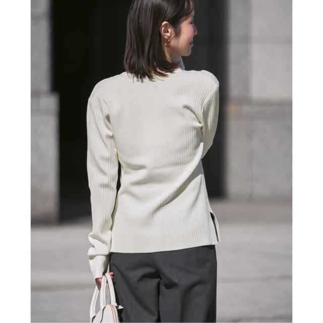 ノーブル（Noble）/《追加》ナローワイドリブVカーディガン