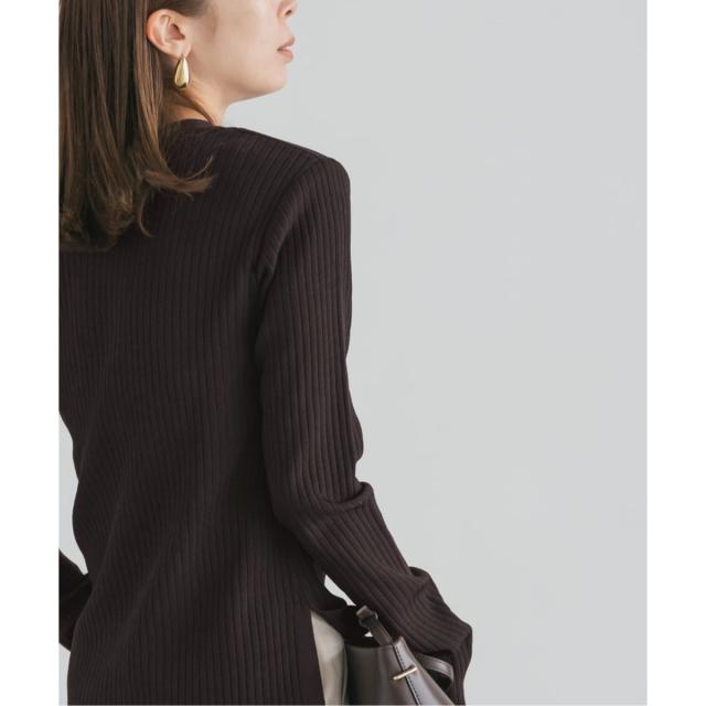 ノーブル（Noble）/《追加》ナローワイドリブVカーディガン