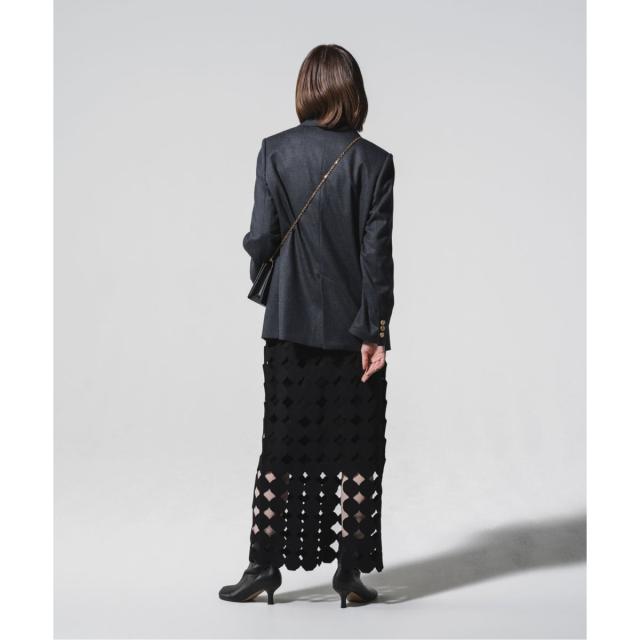 ノーブル（Noble）/《追加予約》ドットモチーフニットスカート