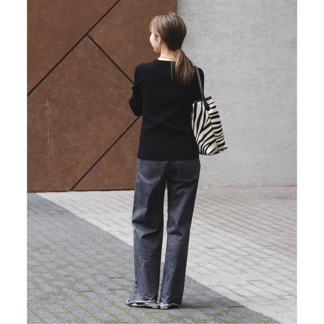 ノーブル（Noble）/《WEB限定追加》レースアップリブニット