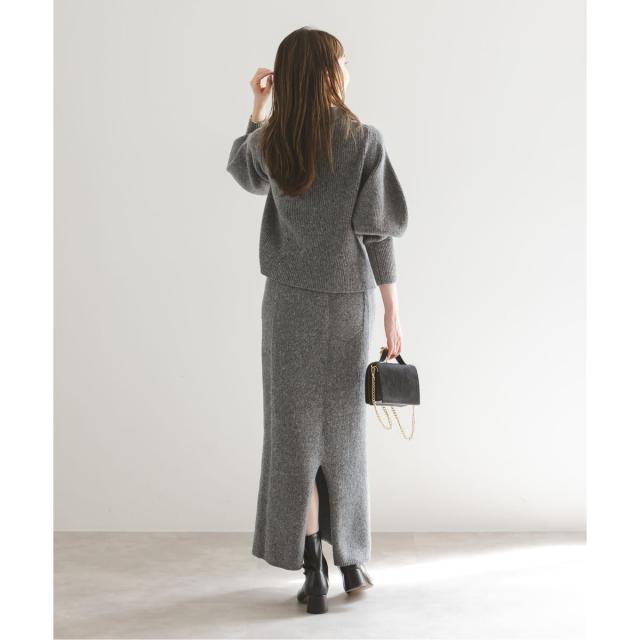 ノーブル（Noble）/《NOBLE別注》Venit/ヴェニット ネップツイードパフスリーブカーディガン