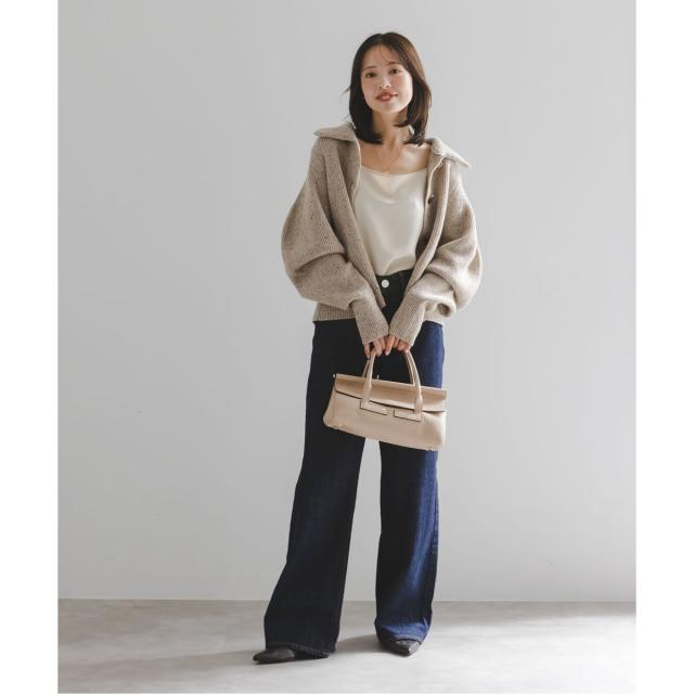 ノーブル（Noble）/《NOBLE別注》Venit/ヴェニット ネップツイードパフスリーブカーディガン