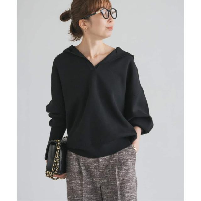 ノーブル（Noble）/《追加》接結タック編みフードプルオーバー