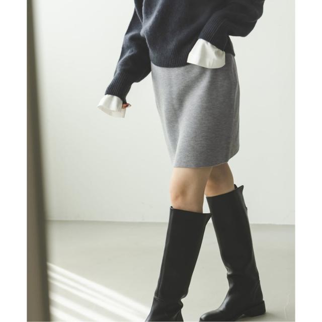 ノーブル（Noble）/《追加》接結タック編みミニスカート