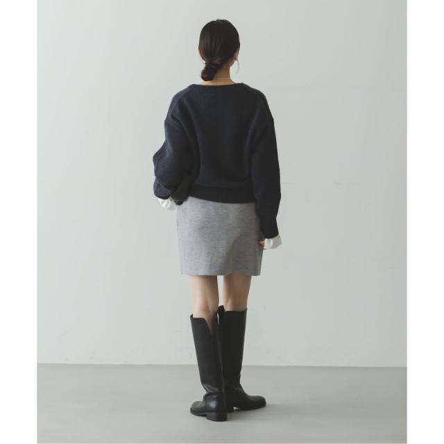 ノーブル（Noble）/《追加》接結タック編みミニスカート