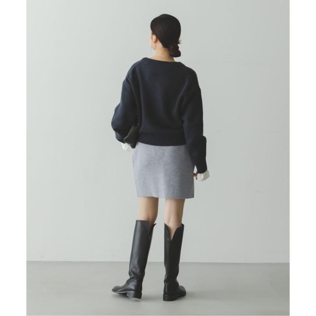 ノーブル（Noble）/《追加》接結タック編みミニスカート