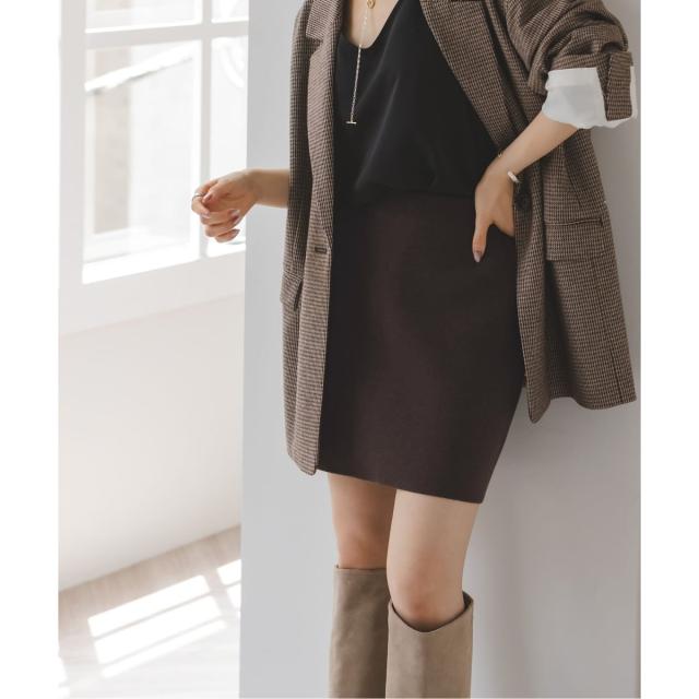 ノーブル（Noble）/《追加》接結タック編みミニスカート