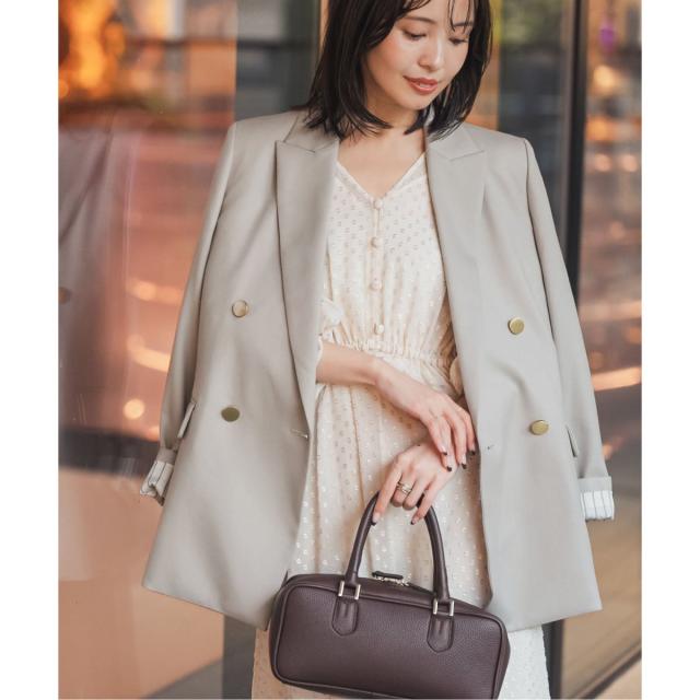 ノーブル（Noble）/《追加》《WEB・一部店舗カラー》ウールフラノピークドラペルジャケット