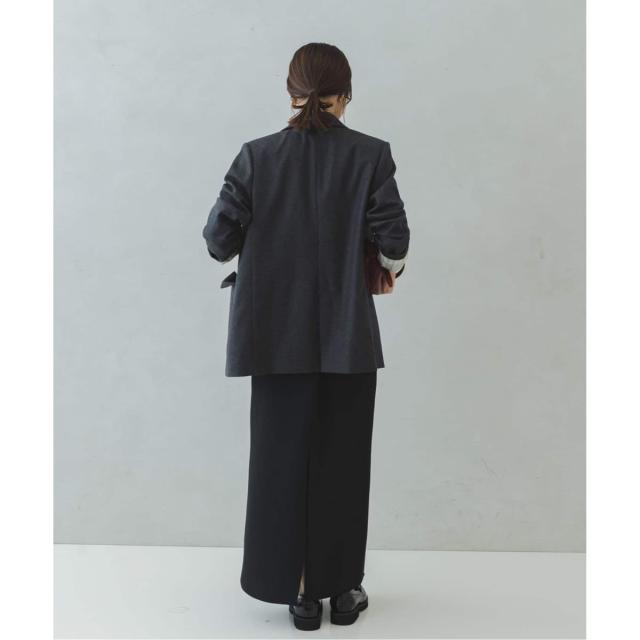 ノーブル（Noble）/《追加》《WEB・一部店舗カラー》ウールフラノピークドラペルジャケット