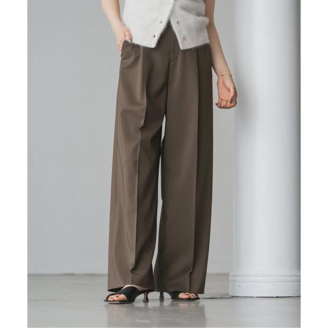 ノーブル（Noble）/《追加》エステルツイルストレッチスラックスパンツ