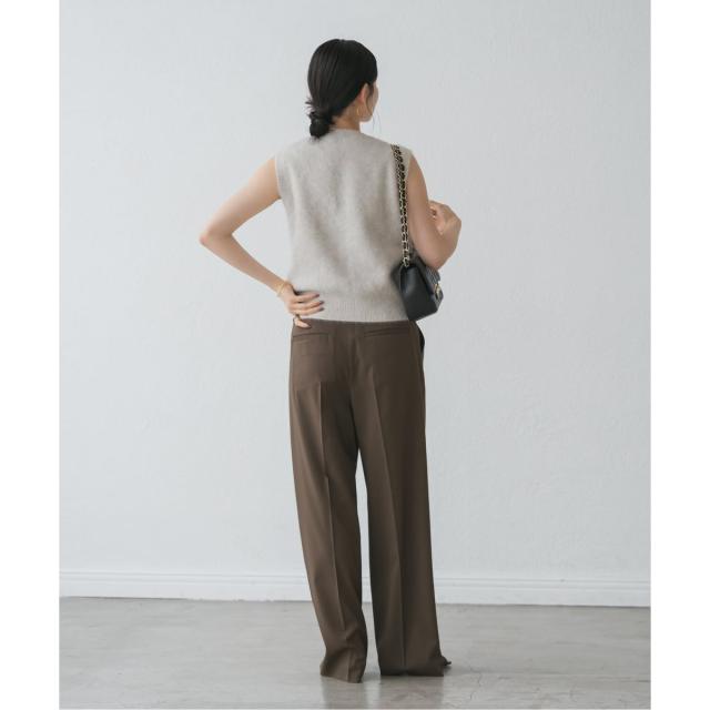 ノーブル（Noble）/《追加》エステルツイルストレッチスラックスパンツ