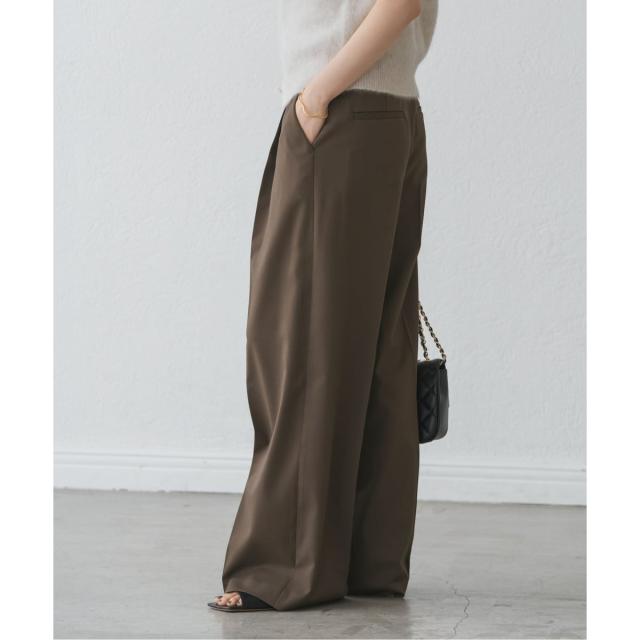 ノーブル（Noble）/《追加》エステルツイルストレッチスラックスパンツ