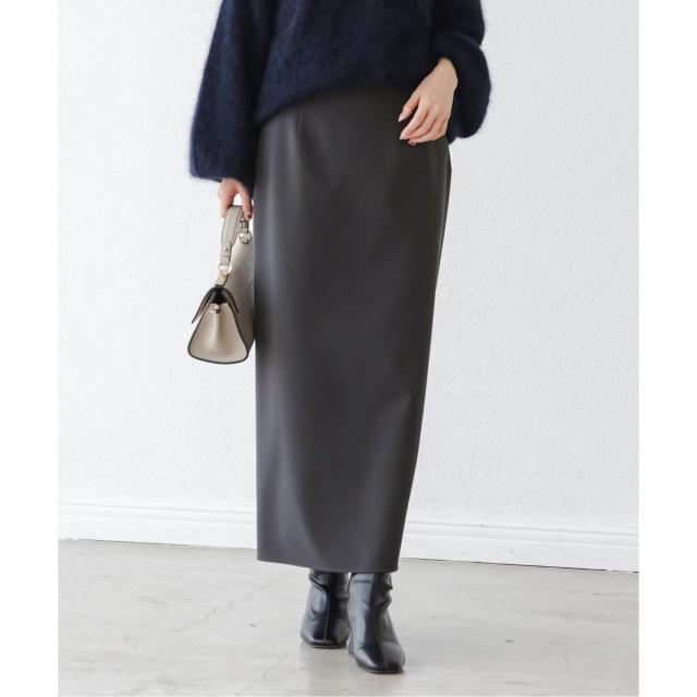 ノーブル（Noble）/《WEB限定追加》ジャージーライクカラータイトスカート