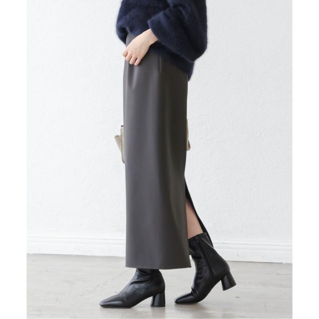 ノーブル（Noble）/《WEB限定追加》ジャージーライクカラータイトスカート