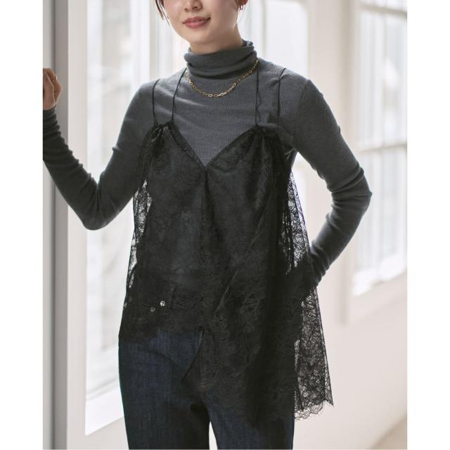 ノーブル（Noble）/《追加予約》ラッセルレースギャザーキャミ