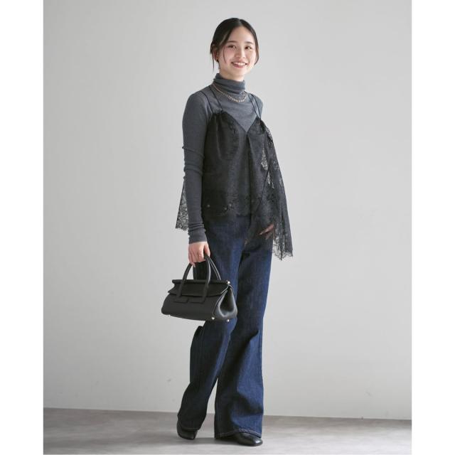 ノーブル（Noble）/《追加予約》ラッセルレースギャザーキャミ