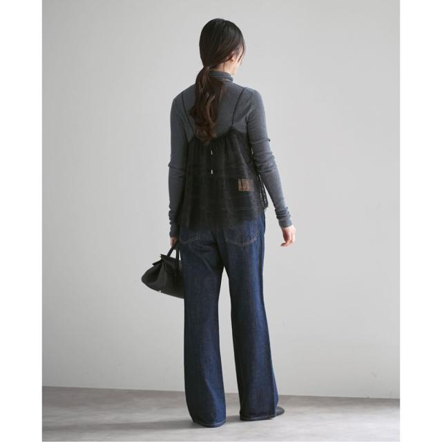 ノーブル（Noble）/《追加予約》ラッセルレースギャザーキャミ