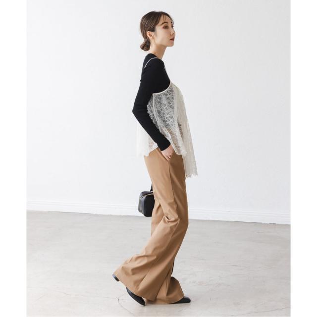 ノーブル（Noble）/《追加予約》ラッセルレースギャザーキャミ