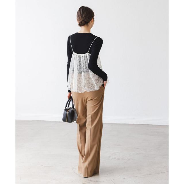 ノーブル（Noble）/《追加予約》ラッセルレースギャザーキャミ