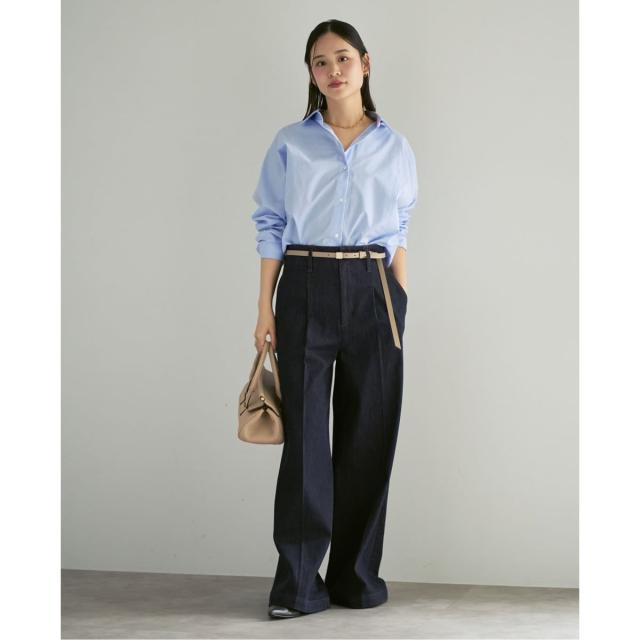 ノーブル（Noble）/デニムライクスラックスの通販はau PAY マーケット