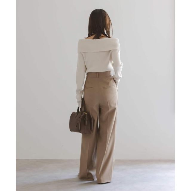 ノーブル（Noble）/《追加2》エステルツイルストレッチスラックスパンツ