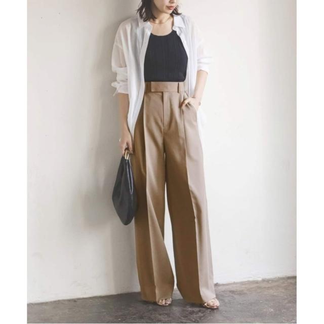 ノーブル（Noble）/《追加2》エステルツイルストレッチスラックスパンツ