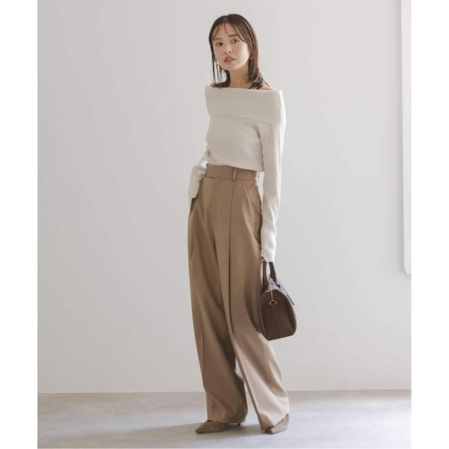 ノーブル（Noble）/《追加2》エステルツイルストレッチスラックスパンツ