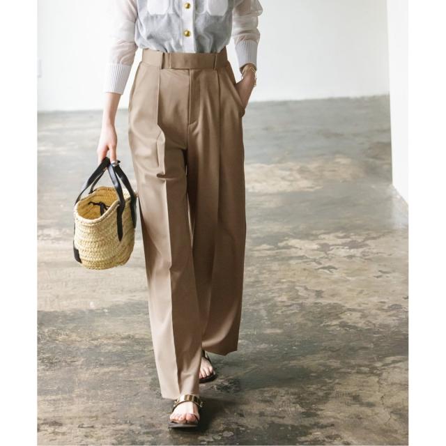 ノーブル（Noble）/《追加2》エステルツイルストレッチスラックスパンツ