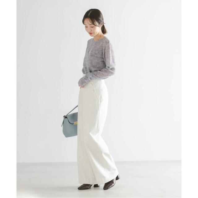 ノーブル（Noble）/《WEB限定追加》ファインアルパカウールシアーニット