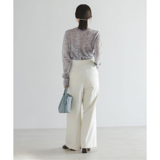 ノーブル（Noble）/《WEB限定追加》ファインアルパカウールシアーニット