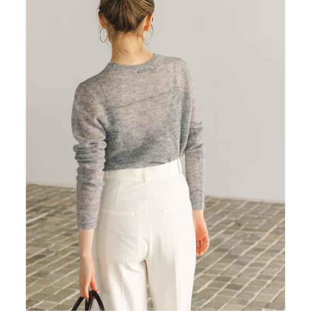 ノーブル（Noble）/《WEB限定追加》ファインアルパカウールシアーニット