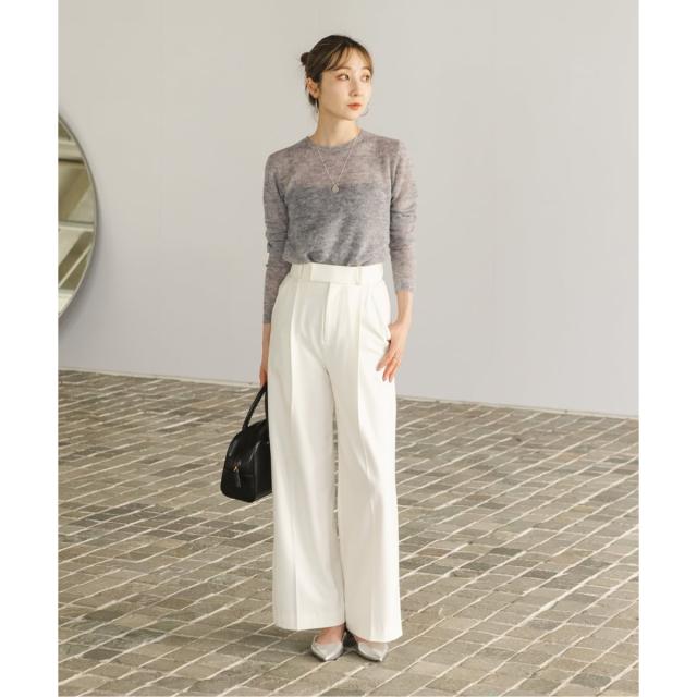 ノーブル（Noble）/《WEB限定追加》ファインアルパカウールシアーニット