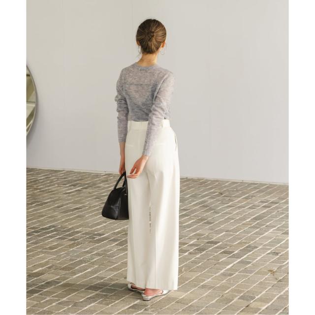 ノーブル（Noble）/《WEB限定追加》ファインアルパカウールシアーニット