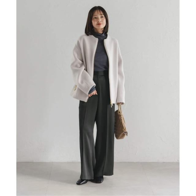 ノーブル（Noble）/《追加2》【洗える】ルナサテンベルテッドパンツ