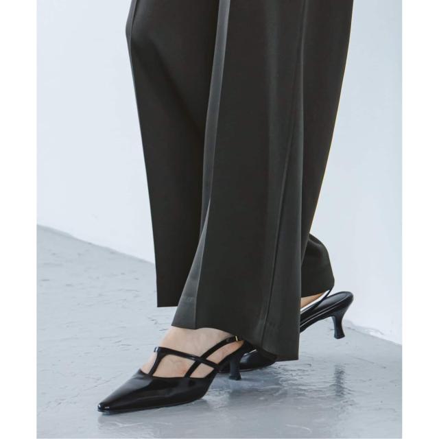 ノーブル（Noble）/《追加2》【洗える】ルナサテンベルテッドパンツ