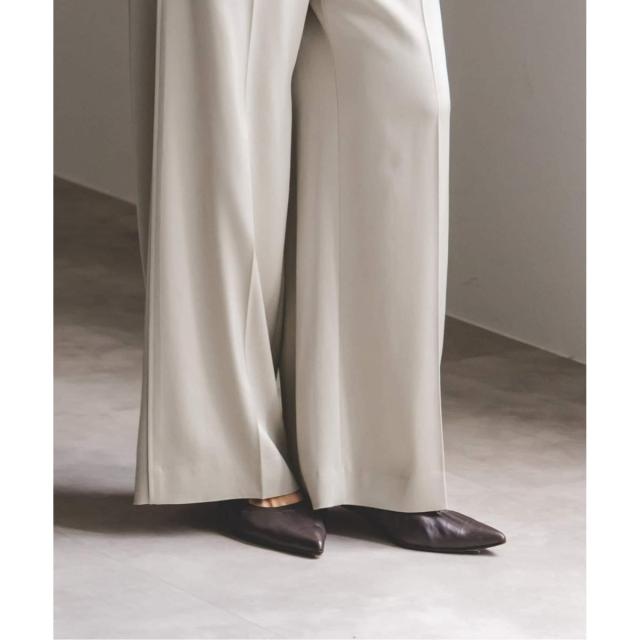 ノーブル（Noble）/《追加2》【洗える】ルナサテンベルテッドパンツ